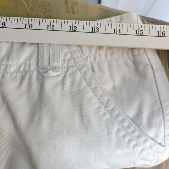 Caribbean Joe Petites Let Go women's shorts size 8P Bermuda Cargo pockets - Picture 6 of 7